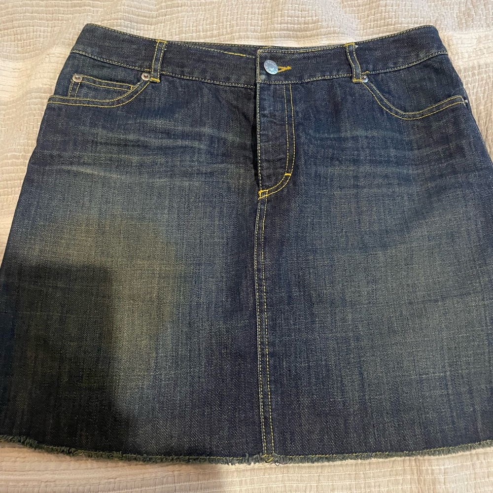 Club Monaco Dark Blue Mini Skirt